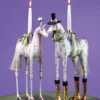 Patience Brewster Anabelle & Arthur Horse Candelabra 2 Patience Brewster Anabelle & Arthur Horse Candelabra