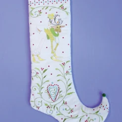 Patience Brewster Dash Away Prancer Stocking