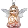 Inge Glass Romantic Angel Ornament