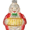 Inge Glass Squeeze Box Man Ornament Christmas