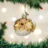Old World Christmas Pufferfish Ornament 1 Old World Christmas Pufferfish Ornament