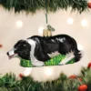 Old World Christmas Herding Border Collie Ornament 2 Old World Christmas Herding Border Collie Ornament