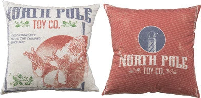 Primitives By Kathy Christmas North Pole Toy Company Pillow 3 Primitives By Kathy Christmas North Pole Toy Company Pillow