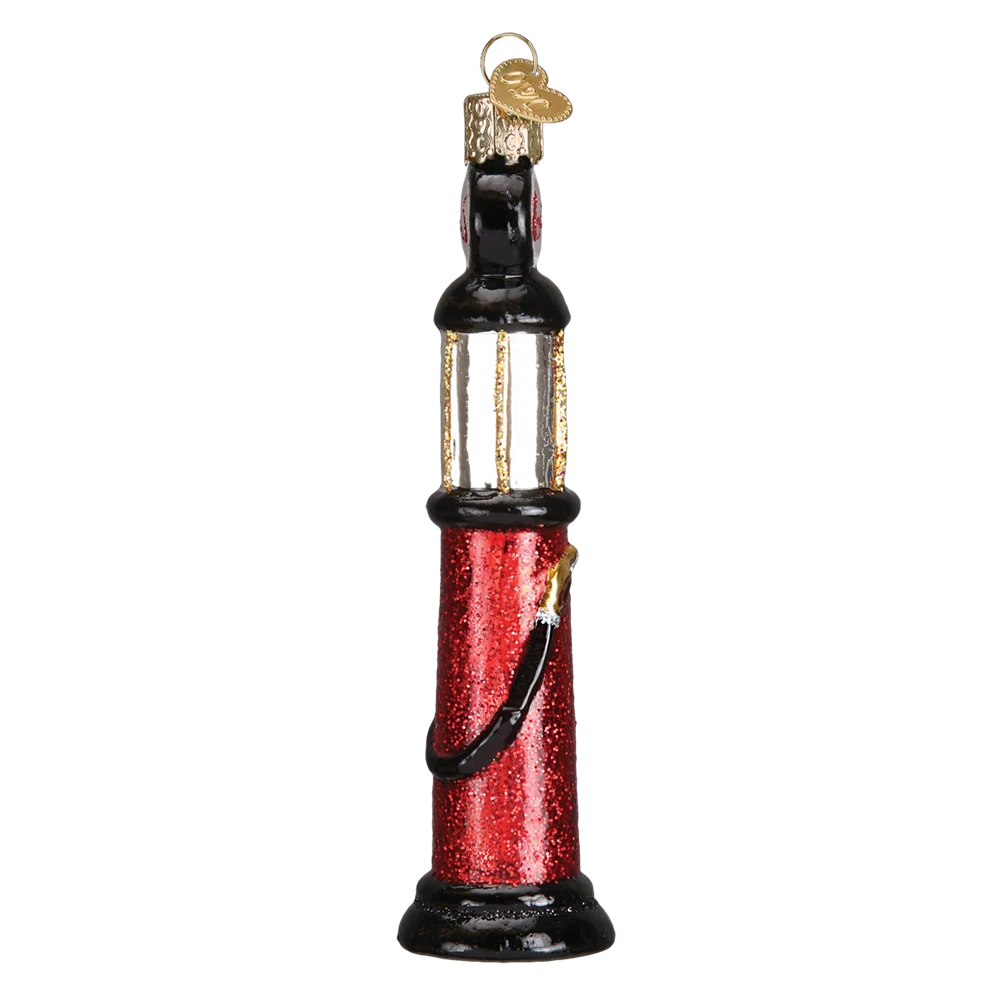 Old World Christmas Retro Cylinder Gas Pump Ornament 6 Old World Christmas Retro Cylinder Gas Pump Ornament