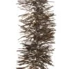 ShiShi Antiqued Gold Tinsel Garland Christmas