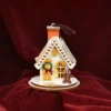 Ginger Cottages Christmas Gingerbread Cottage Balsa Wood Ornament