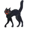 Beistle Jointed Scratch Cat Beistle Vintage Halloween