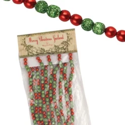 Bethany Lowe Traditional Christmas Glittered Garland