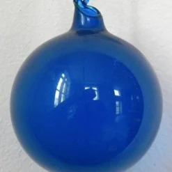 Winward Jim Marvin Ornaments Jim Marvin Blue Bubblegum Glass Ornaments