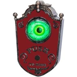 Gemmy Halloween Animated Eyeball Doorbell