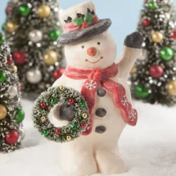 Bethany Lowe New! Jolly Greeting Snowman