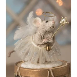 Bethany Lowe Pixie Angel Mouse Figurine