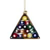 Kurt Adler Christmas Billiard Ball Ornament