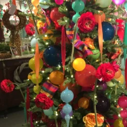 Winward Jim Marvin Aqua Bubblegum Glass Ornaments Jim Marvin Ornaments