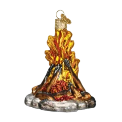 Old World Christmas Campfire Ornament