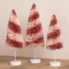 Bethany Lowe New! Candy Cane Swirl Bottle Brush Trees