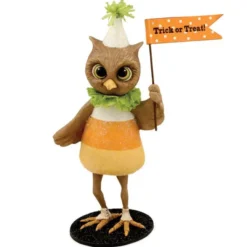 Bethany Lowe Candy Corn Hootie