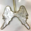 TheHolidayBarn.com Christmas Capiz Shell Angel Wings Ornament With Gold Glitter 2 TheHolidayBarn.com Christmas Capiz Shell Angel Wings Ornament With Gold Glitter