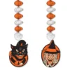 Beistle Witch & Cat Danglers 2 Beistle Witch & Cat Danglers