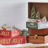 Raz Christmas Crates