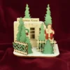 Ginger Cottages Christmas Tree Lot Ornament New! 2 Ginger Cottages Christmas Tree Lot Ornament New!