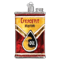 Old World Christmas Vintage Oil Can Ornament 8 Old World Christmas Vintage Oil Can Ornament