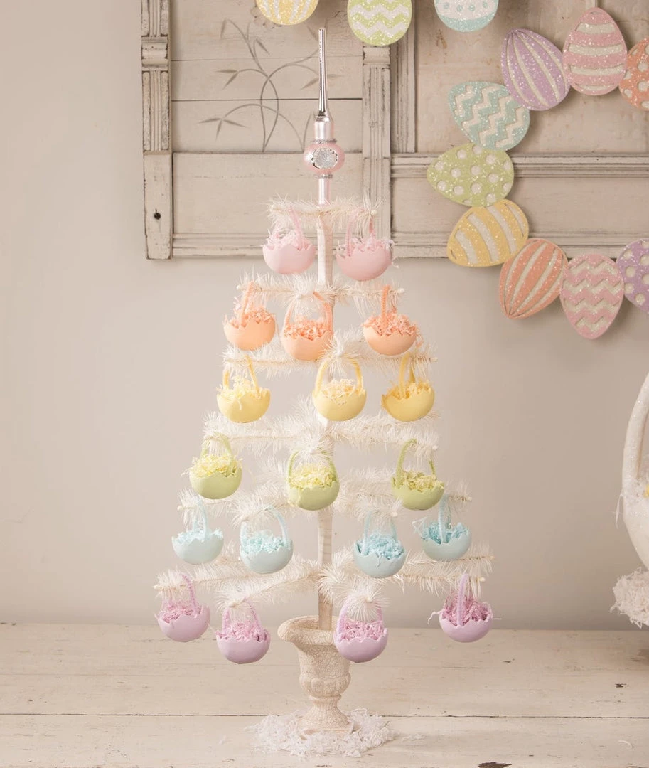 Bethany Lowe New! Yellow Cracked Egg Ornament 4 Bethany Lowe New! Yellow Cracked Egg Ornament