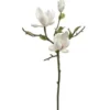 TheHolidayBarn.com Faux Magnolia Branch With Flowers, Set Of 3 New!