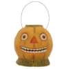 Cody Foster Paper Mache Pumpkin Bucket New!