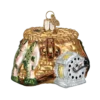 Old World Christmas Fishing Creel Ornament