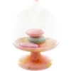 Cody Foster French Macaroons On Pink Pastry Plate