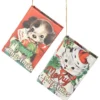 Bethany Lowe Furry Friends Book Box Ornaments New! 2 Bethany Lowe Furry Friends Book Box Ornaments New!