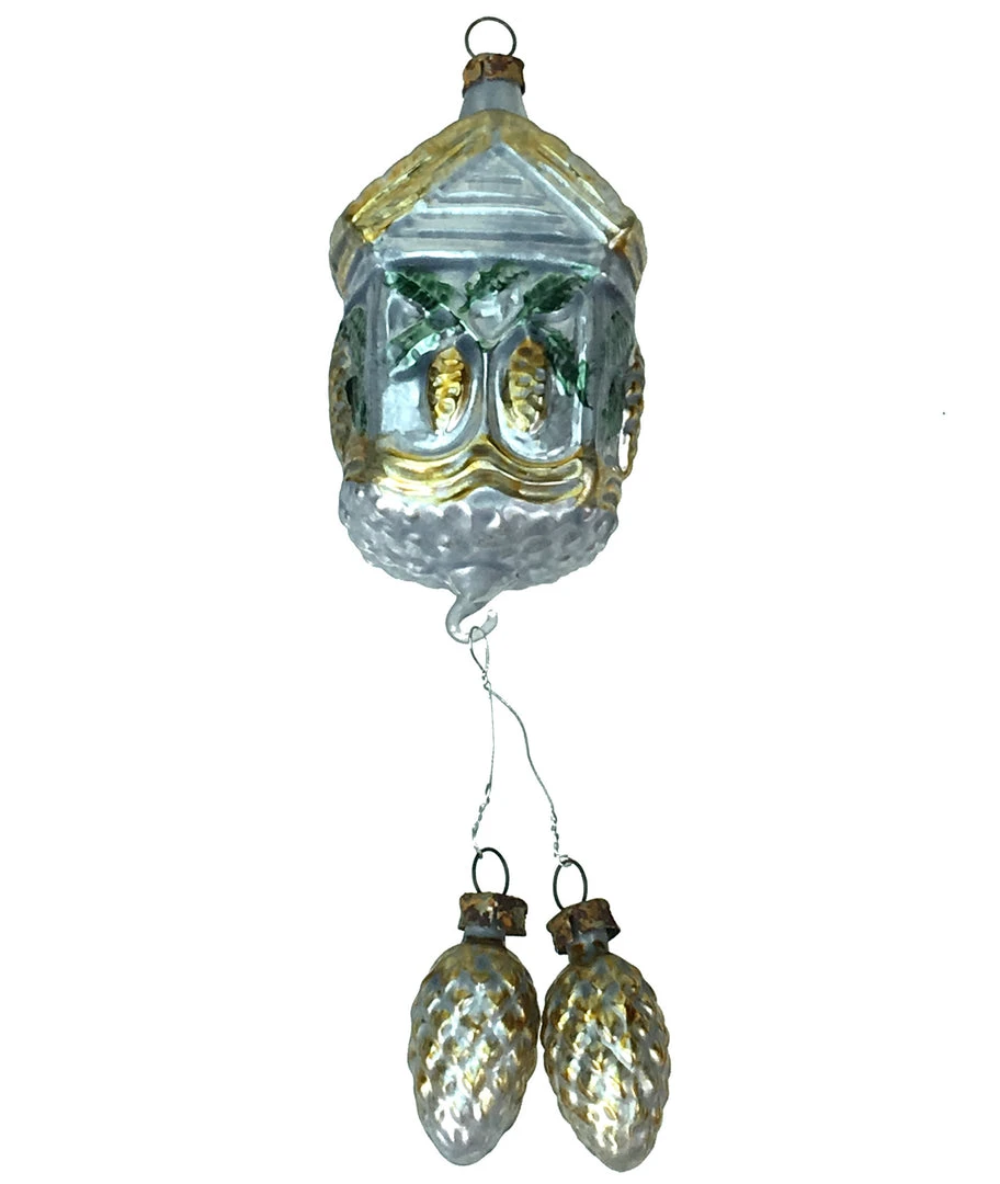 Nostalgie Christbaumschmuck Christmas Vintage Patina German Cuckoo Clock Ornament 4 Nostalgie Christbaumschmuck Christmas Vintage Patina German Cuckoo Clock Ornament