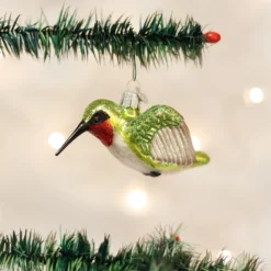 Old World Christmas Glass Hummingbird Ornament 5 Old World Christmas Glass Hummingbird Ornament