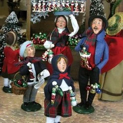 Byers' Choice Christmas Byers Choice Glass Ornament Shoppers