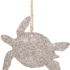 Midwest-CBK Glittered Sea Turtle Silhouette Ornament Christmas 1 Midwest-CBK Glittered Sea Turtle Silhouette Ornament Christmas