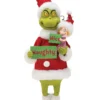 Enesco New! Grinch Figurine, Naughty Or Nice?