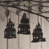 Bethany Lowe Haunted House Silhouette Ornaments 1 Bethany Lowe Haunted House Silhouette Ornaments