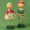 Henry And Holly Come Caroling Figurine, Lori Mitchell 1 Henry And Holly Come Caroling Figurine, Lori Mitchell
