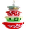 Cody Foster Holiday Mixing Bowl Stack Ornament