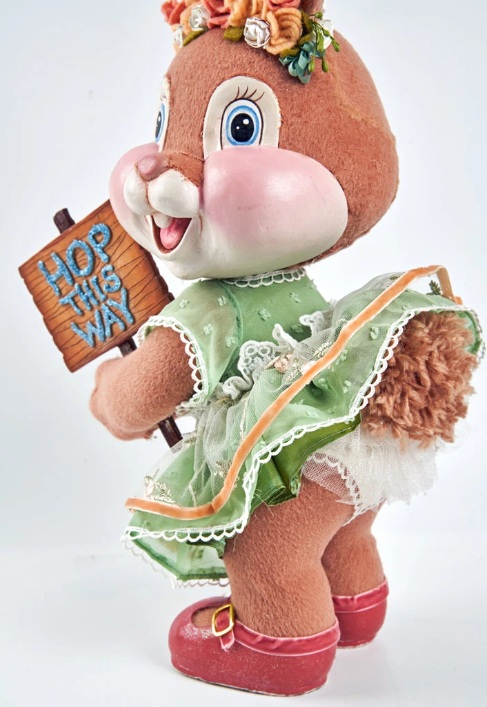 Katherine's Collection Hop This Way Bunny, 20" Tall 3 Katherine's Collection Hop This Way Bunny, 20" Tall