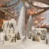 Bethany Lowe Ivory Cottages Medium - Putz Christmas Houses 1 Bethany Lowe Ivory Cottages Medium - Putz Christmas Houses