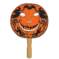 Beistle Jack-O-Lantern Masquerade Mask Stick