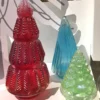 TheHolidayBarn.com Jelly Glass Trees