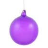Winward New! Jim Marvin Dark Lavender Bubblegum Glass Ornaments