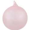 Winward Jim Marvin Light Pink Pearl Glass Ball Ornaments New!