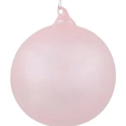 Winward Jim Marvin Light Pink Pearl Glass Ball Ornaments New!