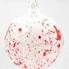 Winward New! Jim Marvin Peppermint Splash Glass Ball Ornaments