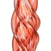 TheHolidayBarn.com Jim Marvin Twisted Glass Icicle Ornaments, Coral 2 TheHolidayBarn.com Jim Marvin Twisted Glass Icicle Ornaments, Coral