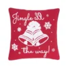 TheHolidayBarn.com Jingle All The Way Pillow New!